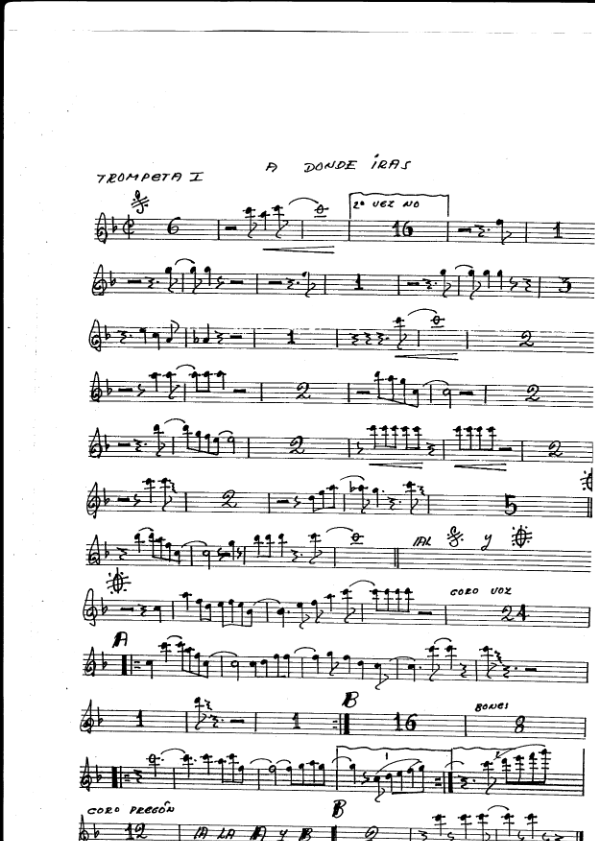 La imagen puede contener una previsualizacion de una partitura